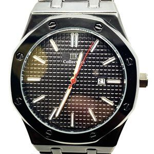 Luxury Quartz Men's Fashion Watch Black Case/Dial